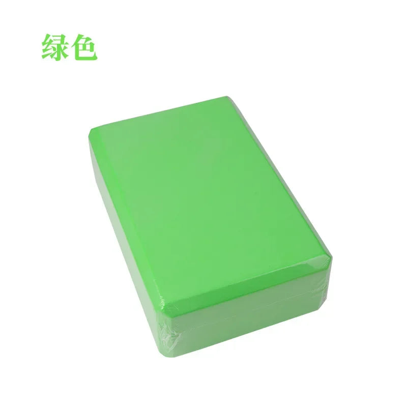 EVA Foam Yoga Block Props Brick Gym Pilates Yoga Column Back Exercise Bodybuilding Fitness Sport Workout Equipment for Home