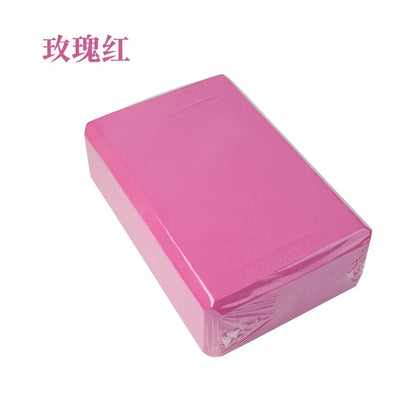 EVA Foam Yoga Block Props Brick Gym Pilates Yoga Column Back Exercise Bodybuilding Fitness Sport Workout Equipment for Home