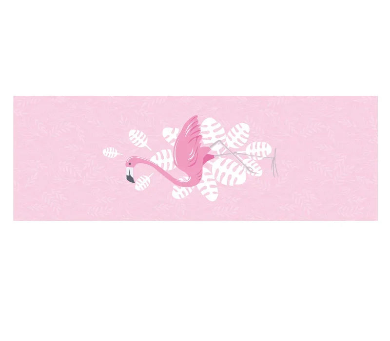 Non-Slip Hot Yoga Towel – 185x63cm Printed Mat Cover for Pilates & Gym